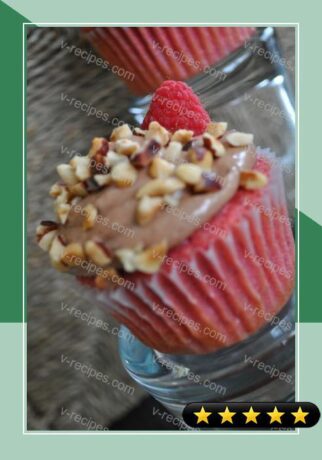 Raspberry Hazelnut Cupcakes with Nutella Buttercream recipe