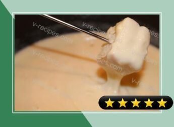 Swiss & Gruyere Cheese Fondue recipe