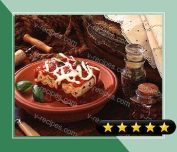 Mediterranean Lasagna recipe