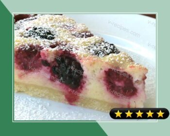 Blackberry Raspberry Cream Tart recipe