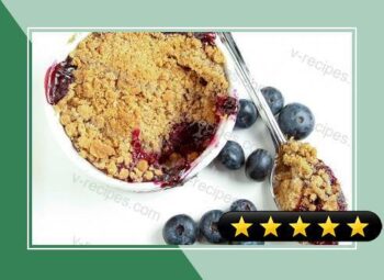 Individual Blueberry Cobblers recipe