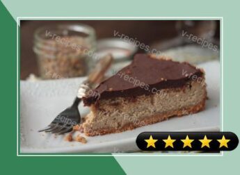 Lentil Spiced Cheesecake with Chocolate Ganache recipe