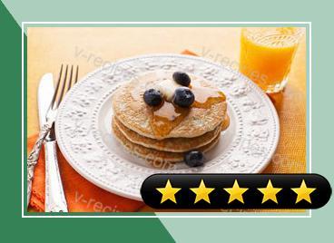 Buttermilk Pancakes with Blueberries recipe