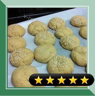 Tahini Butter Cookies recipe