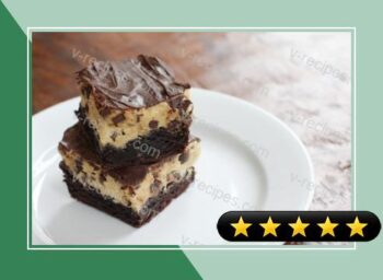 Fudgy Chocolate Chip Cookie Dough Brownies recipe