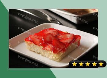 Glazed Strawberry Bars recipe