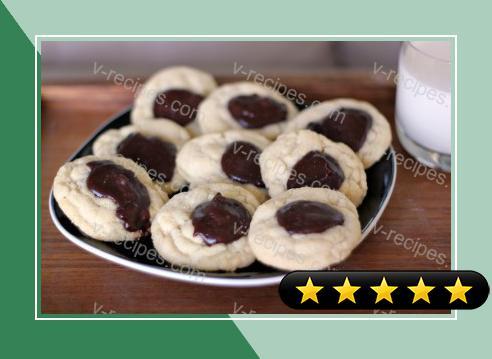 Easy Sugar Cookies with Raspberry Chocolate Ganache recipe