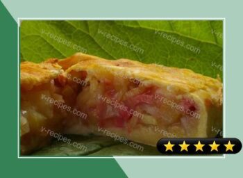 Rhubarb Pineapple Pie....different and Delicious! recipe