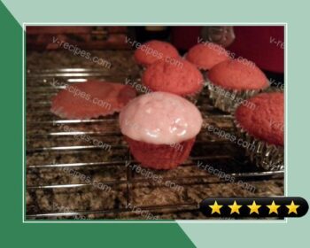 Pink Velvet Cupcakes recipe