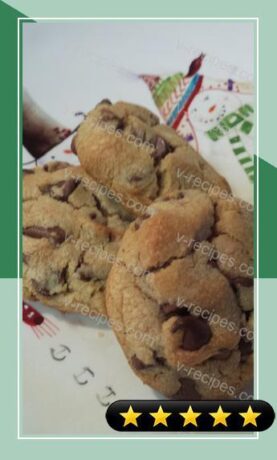 Chocolate Chip Peanut Butter Candy Cookies recipe