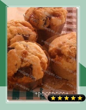 Caramel & Chocolate Chunk Muffins recipe