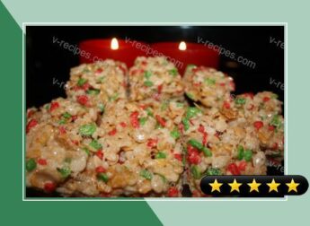 Christmas Rice Krispies Squares recipe