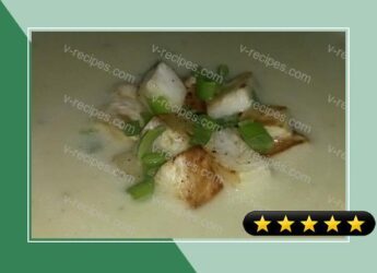 Sig's Celeriac Soup with Leeks and Stilton Cheese recipe