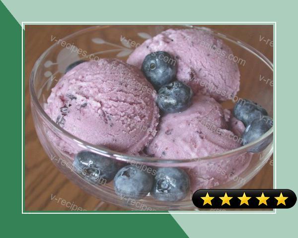 Blueberry Ice Cream recipe
