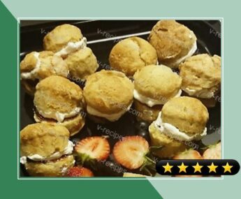 Mini scones with Jam and Clotted Cream recipe