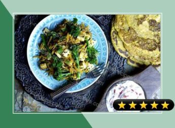 Tenderstem broccoli, paneer and carrot sambhal recipe recipe