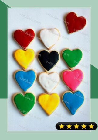 Heart Sugar Cookie with Royal Icing recipe