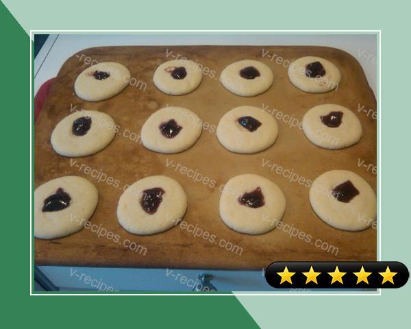 Raspberry Thumbprint Butter Cookies recipe