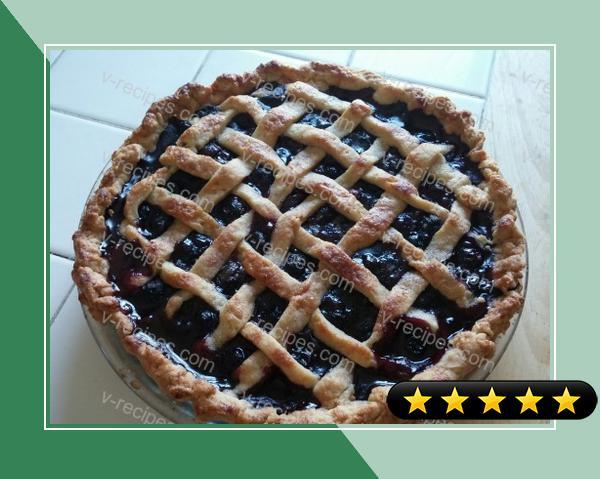 Simply Delicious Blueberry Pie recipe