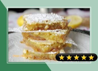 Lemon Squares with Nilla Wafer Crusts recipe