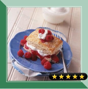 Shimmering Raspberry Shortcake recipe