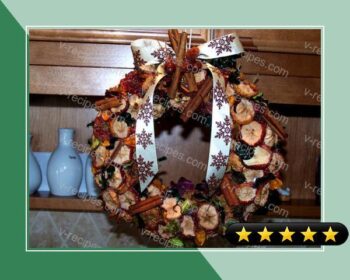 Cinnamon Apple Wreath recipe