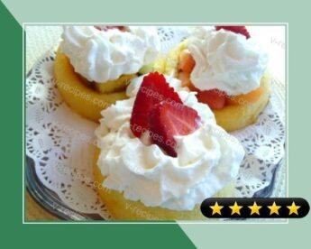 Individual Fresh Fruit Shortcakes With Cassis recipe