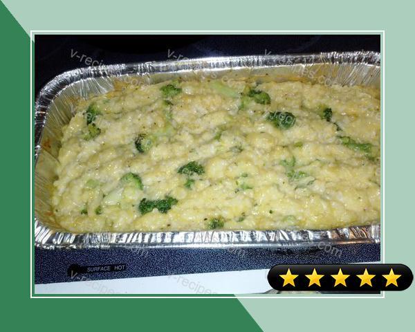 Cheesy Rice and Broccoli recipe