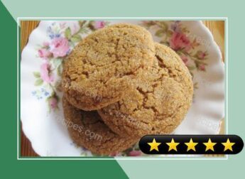 Vanilla Spice Ginger Cookies recipe