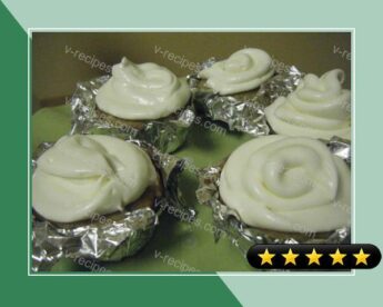 Honey Glazed Pear Cupcakes #RSC recipe
