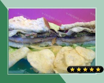Nigella Lawson Portobello Mushroom Cheesesteak Sandwich recipe