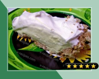 Margarita Pie With a Pretzel Crust! recipe