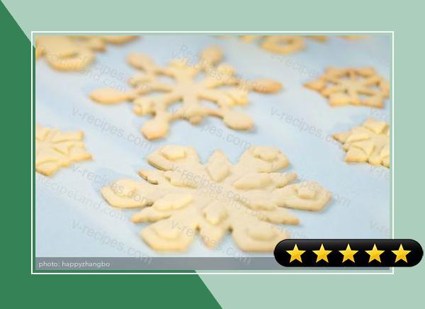 Christmas Snow Flake Cookies recipe