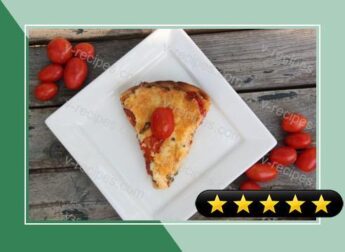 Havarti Cheese Tomato Pie recipe