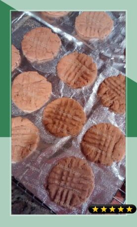 Low carb peanut butter cookies - 2 recipe