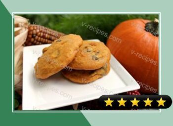 Pumpkin Chocolate Chip Cookies recipe