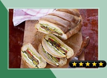 Paul Hollywood's grilled vegetable picnic loaf recipe recipe