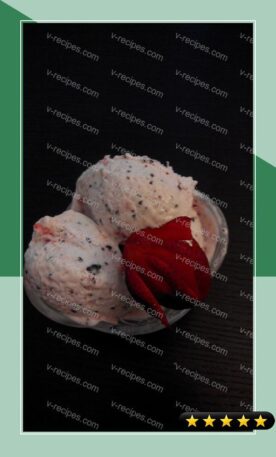 Marshmallow Strawberry Ice Cream recipe