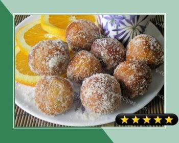 Chinese Orange Donut Holes recipe