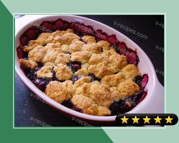 Blueberry Cobbler for Two recipe