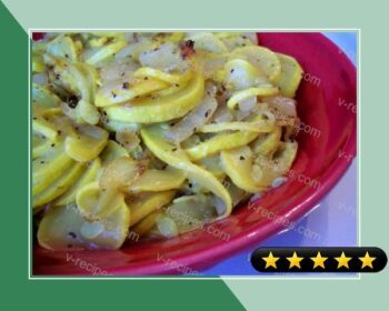 Stewed Summer Squash and Onions recipe