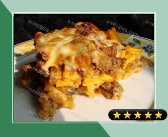 Easy Mac and Cheese Lasagna recipe