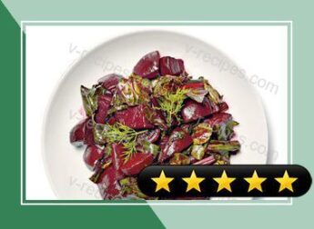 Braised Beets With Butter and Dill recipe