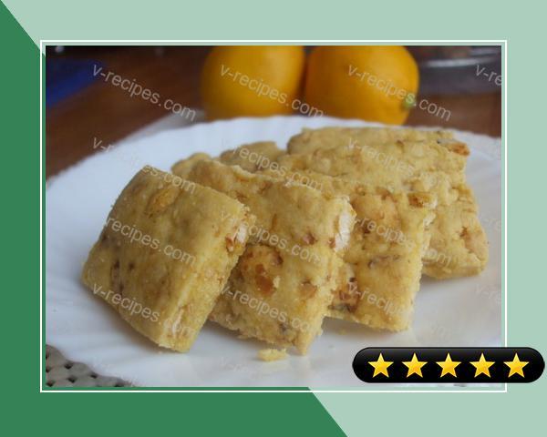 "Accidental" Lemon Cornmeal Cookies recipe