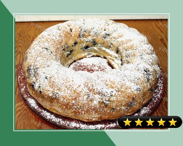 Blueberry Almond Bundt Cake recipe