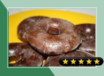Chocolate Glazed Donuts recipe
