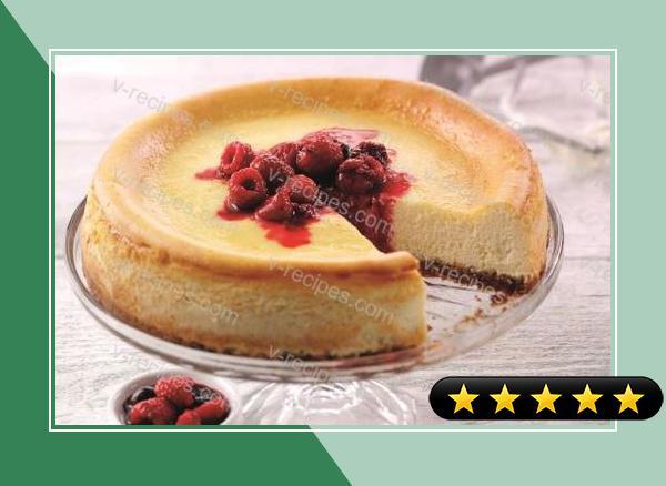 New York Cheesecake with Berry Compote Recipe recipe