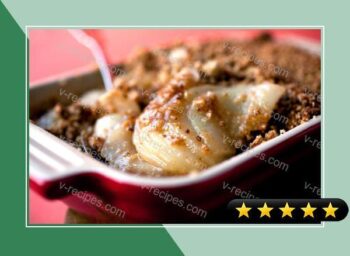Pear Ginger Crumble recipe