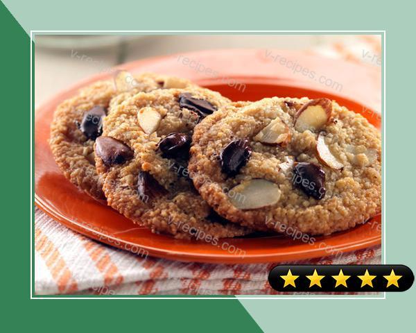 Double Almond Chocolate Chip Cookies recipe