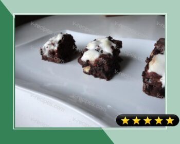 Chewy Rocky Road Brownies recipe